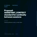 Proposal: ASSISTANT_CONTEXT standard for continuity between sessions