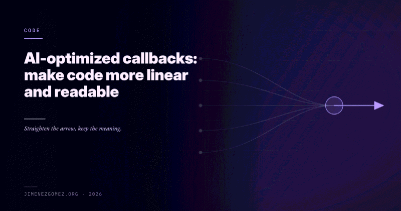 Featured image of post AI-optimized callbacks: make code more linear and readable